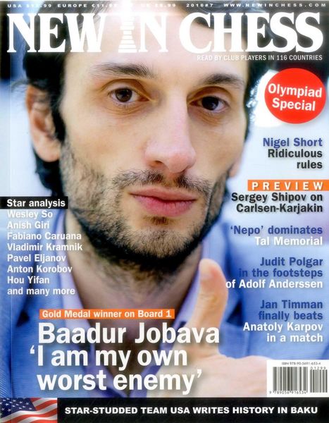 Produktbild: New in Chess Magazine 2016/7