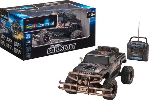 Produktbild: Revell Control 24629 Bull Scout RC Einsteiger Modellauto Elektro Monstertruck Heckantrieb (2WD)