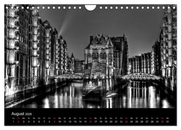 Produktbild: Hamburg . Das Tor zur Welt... (Wandkalender 2026 DIN A4 quer), CALVENDO Monatskalender