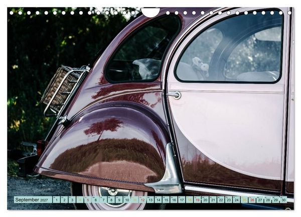 Produktbild: Citro&euml;n 2CV im Detail (Wandkalender 2027 DIN A4 quer), CALVENDO Monatskalender