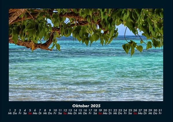 Produktbild: Meereslandschaften 2025 Fotokalender DIN A4