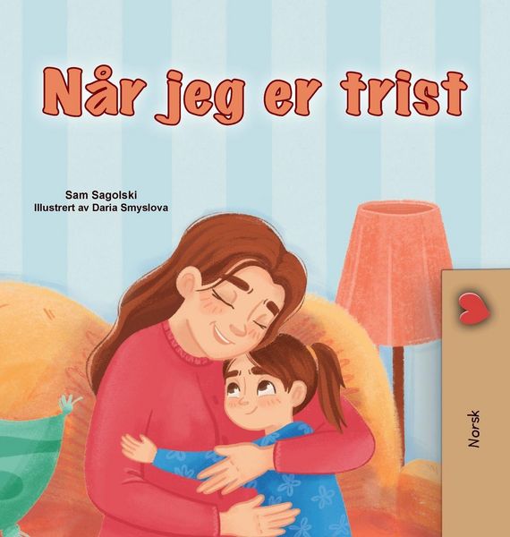 Produktbild: When I am Gloomy (Norwegian Children's Book)
