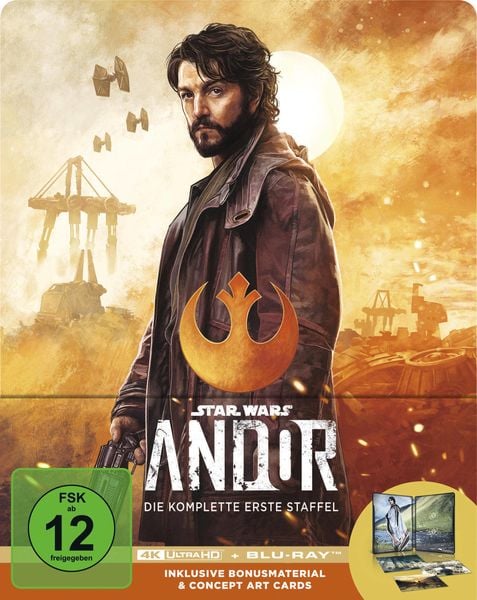 Andor - Staffel 1 - LImited Edition - Steelbook (3 x 4K Ultra HD) (+ 3 x Blu-ray)