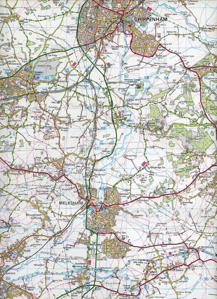 Produktbild: Leisure Map WK 15 Swindon