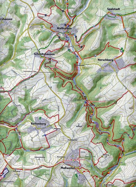 Produktbild: Pf&auml;lzerwald 1. Blatt 39-546, 1 : 25 000