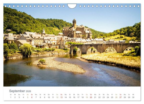 Produktbild: Malerisches Frankreich (Wandkalender 2026 DIN A4 quer), CALVENDO Monatskalender