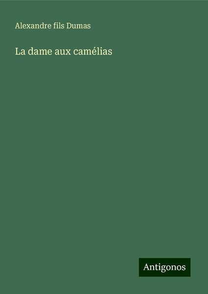 La dame aux camélias