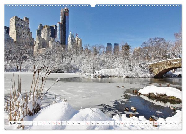 Produktbild: Winter. Zauberhafte Schneelandschaften (Wandkalender 2026 DIN A2 quer), CALVENDO Monatskalender