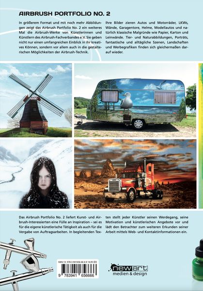 Produktbild: Airbrush Portfolio No. 2