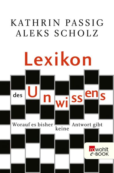 Produktbild: Lexikon des Unwissens