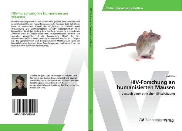 HIV-Forschung an humanisierten Mäusen, Taschenbuch von Isolde Enz, AV Akademikerverlag, 9783330502512