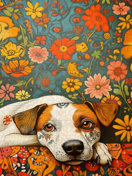 Produktbild: CALVENDO Puzzle Ein Motiv aus dem Kalender "Folk Art Seasons" | 1000 Teile Lege-Gr&ouml;&szlig;e 64x48cm Foto-Puzzle f&uuml;r gl&uuml;ckliche Stunden