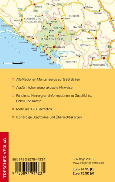 Produktbild: Reisef&uuml;hrer Montenegro