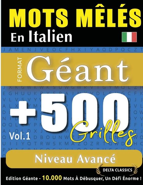 Produktbild: MOTS M&Ecirc;L&Eacute;S EN ITALIEN FORMAT G&Eacute;ANT