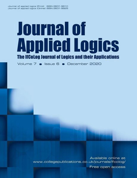 Produktbild: Journal of Applied Logics - The IfCoLog Journal of Logics and their Applications