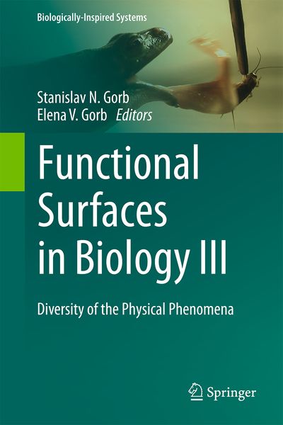 Produktbild: Functional Surfaces in Biology III