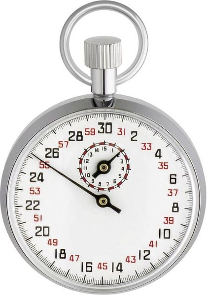 Produktbild: TFA Dostmann 38.1021 Stoppuhr analog Silber