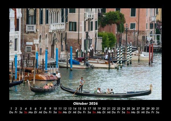 Produktbild: Venedig 2026 Fotokalender DIN A3