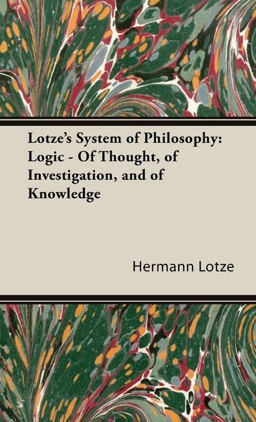 Produktbild: Lotze's System of Philosophy