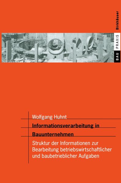 Produktbild: Informationsverarbeitung in Bauunternehmen