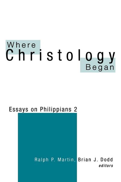 Produktbild: Where Christology Began