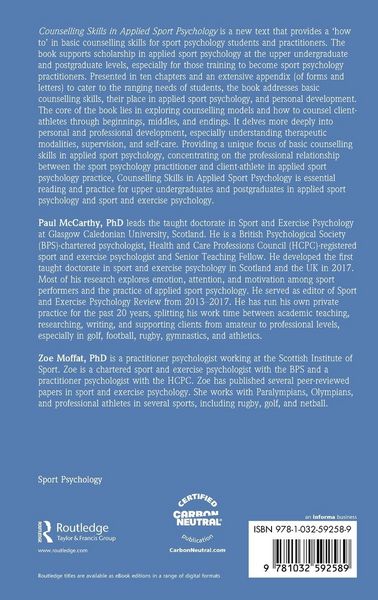 Produktbild: Counselling Skills in Applied Sport Psychology