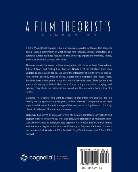Produktbild: A Film Theorist's Companion