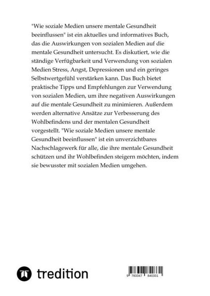 Produktbild: Wie soziale Medien unsere mentale Gesundheit beeinflussen