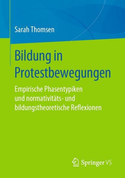 Produktbild: Bildung in Protestbewegungen