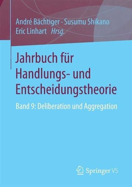 Produktbild: Jahrbuch f&uuml;r Handlungs- und Entscheidungstheorie