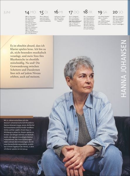 Produktbild: Der Literatur Kalender Wochenkalender 2027