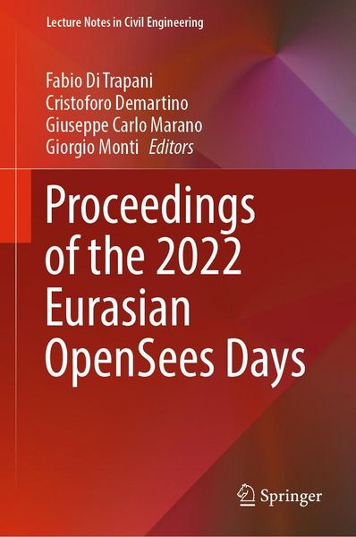 Produktbild: Proceedings of the 2022 Eurasian OpenSees Days
