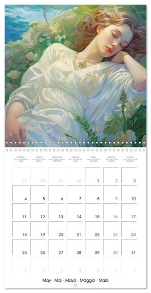 Produktbild: Delicate emotions (Wall Calendar 2026 12 &times; 12 Inch) CALVENDO 12 Month Wall Calendar