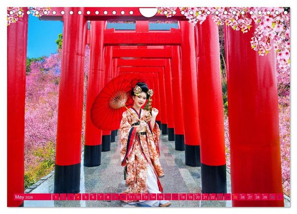 Produktbild: Amazing JAPAN (Wall Calendar 2026 DIN A4 landscape), CALVENDO 12 Month Wall Calendar