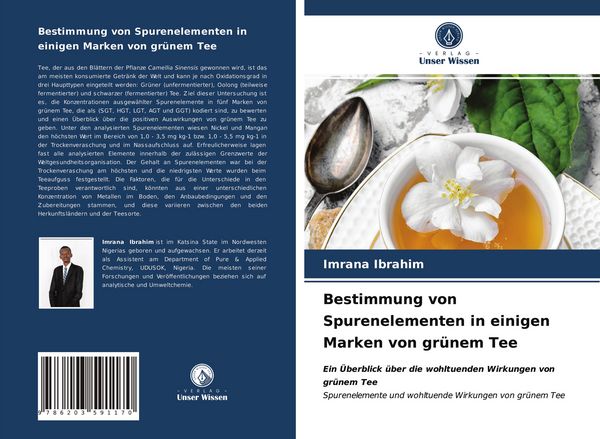 Produktbild: Bestimmung von Spurenelementen in einigen Marken von gr&uuml;nem Tee