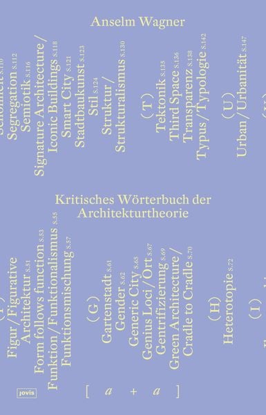 Produktbild: Kritisches W&ouml;rterbuch der Architekturtheorie