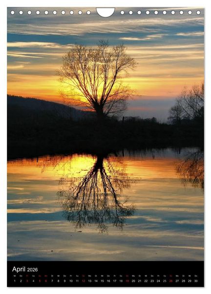 Produktbild: Gespiegelte Natur (Wandkalender 2026 DIN A4 hoch), CALVENDO Monatskalender