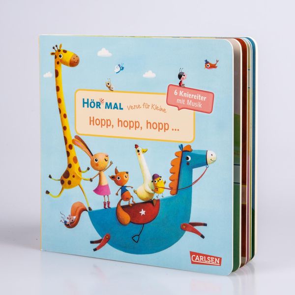 Hör mal (Soundbuch): Verse für Kleine: Hopp, hopp, hopp ...