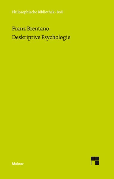 Produktbild: Deskriptive Psychologie