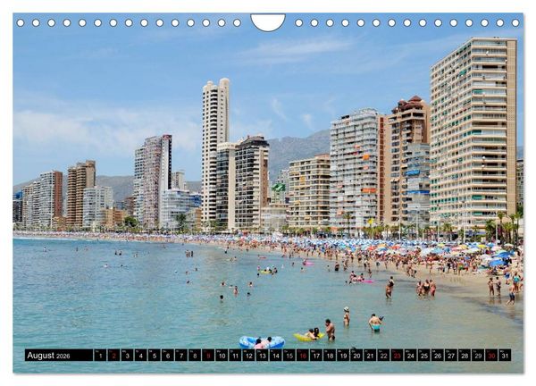 Produktbild: Costa Blanca - Spaniens wei&szlig;e K&uuml;ste (Wandkalender 2026 DIN A4 quer), CALVENDO Monatskalender