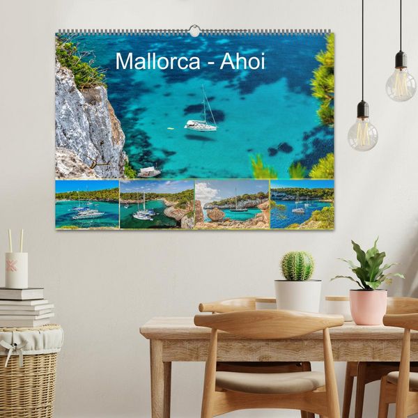 Produktbild: Mallorca - Ahoi (Wandkalender 2026 DIN A2 quer), CALVENDO Monatskalender