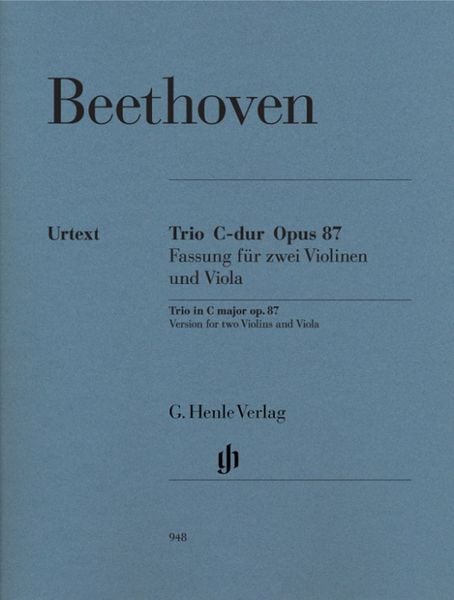 Ludwig van Beethoven - Trio C-dur op. 87