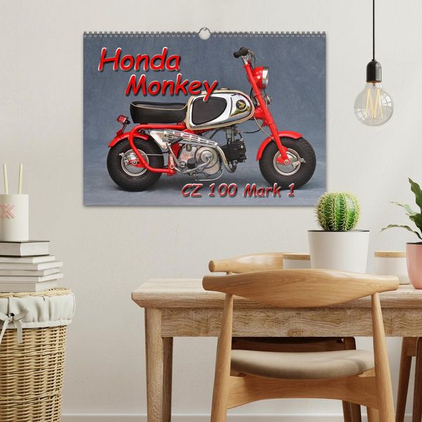 Produktbild: Honda Monkey CZ Mark 1 (Wandkalender 2026 DIN A3 quer), CALVENDO Monatskalender