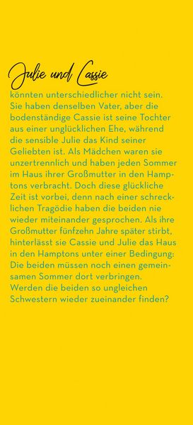 Produktbild: Schwestern f&uuml;r einen Sommer