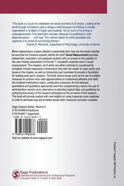 Produktbild: Social Measurement