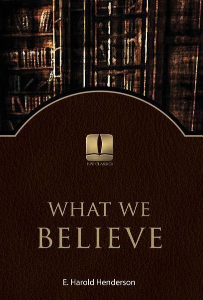 Produktbild: What We Believe