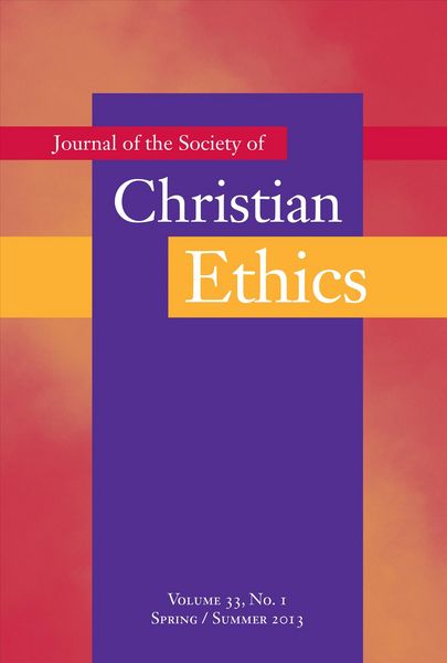 Produktbild: Journal of the Society of Christian Ethics
