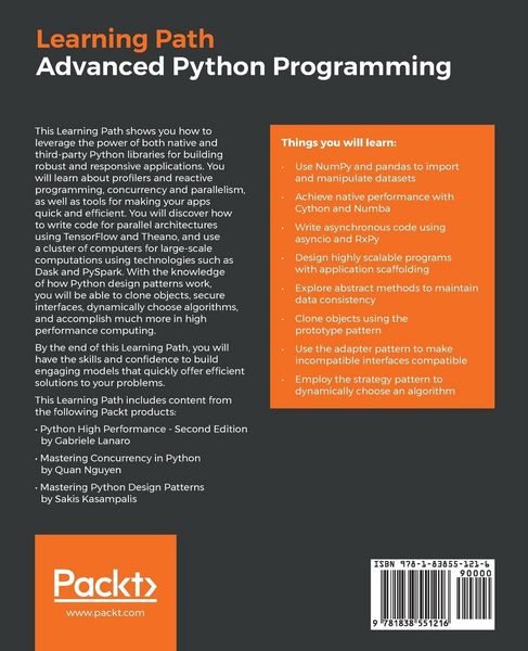 Produktbild: Advanced Python Programming