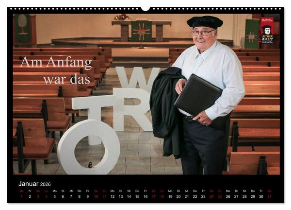 Produktbild: Sch&ouml;nheit im Alter - Worte von Martin Luther in Bildern (Wandkalender 2026 DIN A2 quer), CALVENDO Monatskalender