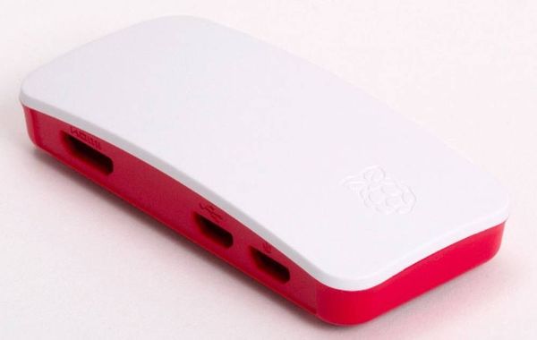 Raspberry Pi® Raspberry Pi® SBC-Gehäuse Passend für (Entwicklungskits): Rot, Weiß